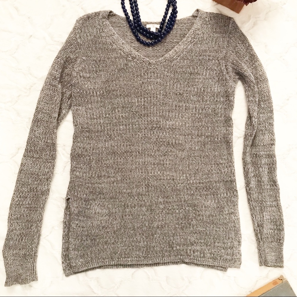 BP Nordstrom Chunky Knit Split Side Sweater